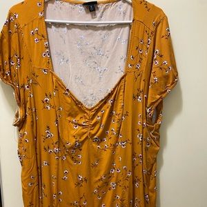 plus size torrid 4 babydoll top